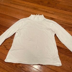 NEVER WORN White Anthropologie turtle neck